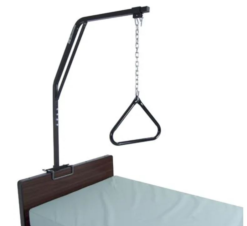 trapeze bar for bed